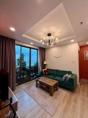 Cho thuê căn hộ Him Lam Chợ Lớn, 86m2, 2PN,2wc giá 13tr có nội thất