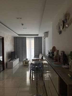 Cho thuê căn Hộ sky Center Tân Bình ,74m2, 2pn 2wc , Full Nt giá 17tr