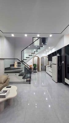 Nhà mới 2 tầng kiệt 3m nguyễn tri phương - cách đường 30m