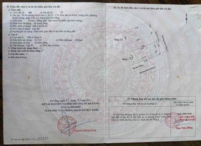 Nhà 3 tầng góc 2MT đường Bình Hoà 2 và Bình Hoà 5 P. Cẩm Lệ, Đà Nẵng