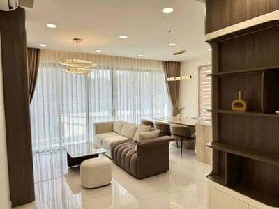 Cho thuê căn hộ Diamond Centery 121m2-3pn -đầy đủ nội thất