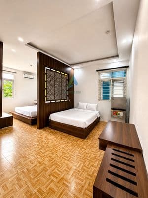 Cho thuê tòa khách sạn 5 tầng 17 phòng đường võ nguyên giáp