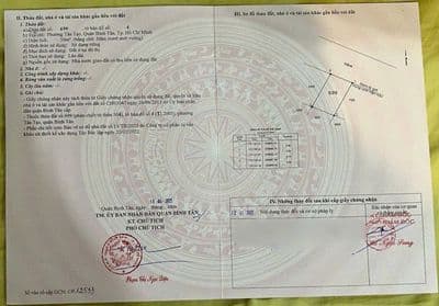 Chú tuấn cần tiền cho con đi du học bán gấp nền 50m2 bình tân