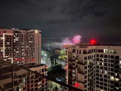 Cho thuê 2pn2wc view pháo hoa lumiere vinhomes q9