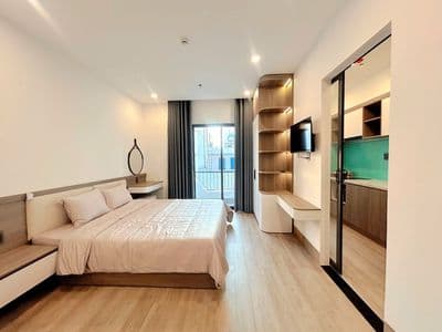 Căn hộ 1pn có ban công gần biển phạm văn đồng - sơn trà