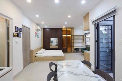 Cho thuê phòng trong khu biệt thự - hoàng diệu - phú nhuận - mới 100%
