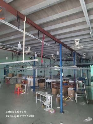 xưởng 1.000m² giá 70tr có pccc bà điểm hóc môn