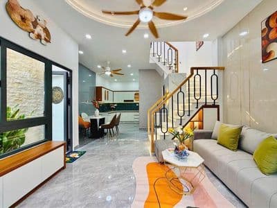 Bán nhà mới xây 1.038 tỷ - ngay chợ thạnh xuân vào thạnh xuân 25