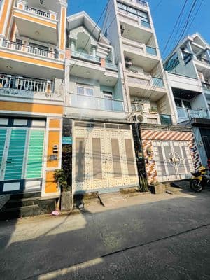 Nhà 4 tầng 52m2 Hẻm 7m Hương Lộ 2 Bình Tân 4PN