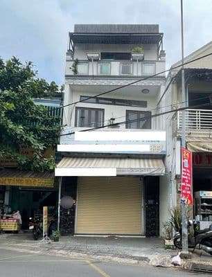 Nhà cho thuê mặt tiền đường tân hoà đông 6x12m 2l kd tự do