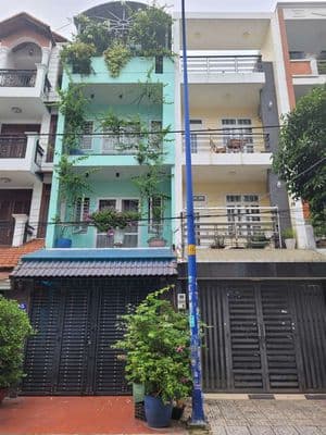 Cho thuê nhà 1trệt 3lầu 5pn 5wc 1bếp viêu đẹp
