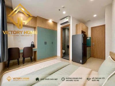 Căn hộ studio cửa sổ trời ngay đại học văn lang