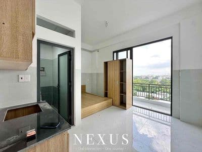 Cho thuê căn hộ dịch vụ mới xây full nội thất ngay cầu sắt an phú đông