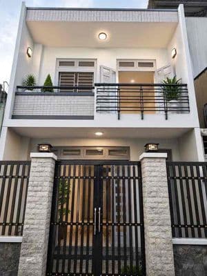 Cho thuê nhà mới – hẻm 434/ đường phạm văn chiêu gò vấp .xe tải vào đ