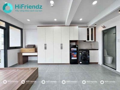 Cho thuê căn hộ full cửa sổ, ban công như hình