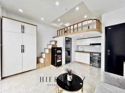Duplex ban công ~ full tất cả nội thất ~ 45m2 | ngay ngã tư bốn xã