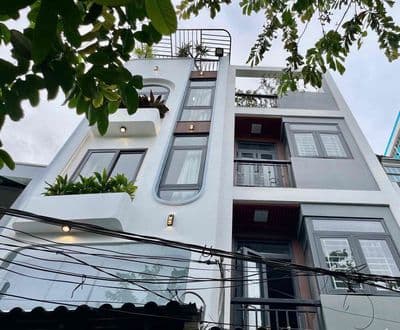 Nhà Phố Hẻm Xe Hơi Mới Đẹp 2Lầu ST 3PN 3WC Full Nội Thất 18tr