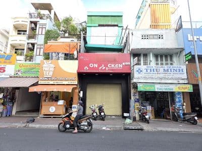 4,5mx18m Nhà MT số 51 Tô Hiến Thành, p.Hòa Hưng Đối diện chợ Chí Hòa