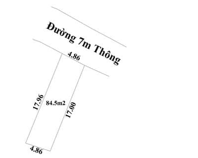 Bán 84,5m2 P.Vân Hà, TP Bắc Ninh. Full thổ cư, đường 7m. giáp vành đai