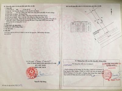 Chính chủ bán đất mặt tiền Tỉnh Lộ 7 xã Thái Mỹ, Củ Chi, TP HCM