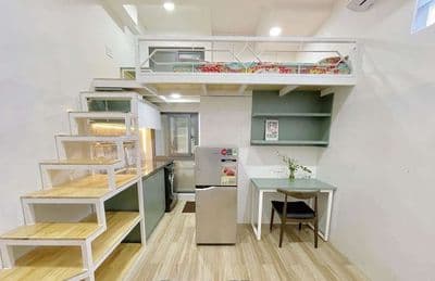 15/10 trống lại căn gác máy giặt riêng ngay trung tâm Bình Thạnh
