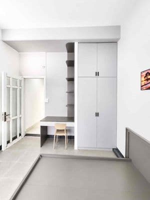 Cho thuê chdv mới keng thống nhất - 1pn tách bếp 4tr8
