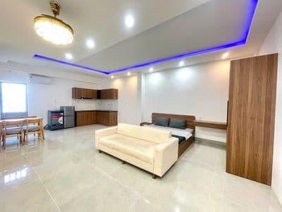 Cho thuê phòng studio full nội thất, gần biển mỹ an, hồ xuân hương
