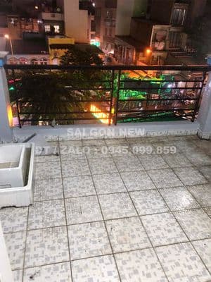 Cho thuê nhà mặt tiền thụt vĩnh khánh, q.4 giá 9 triệu.