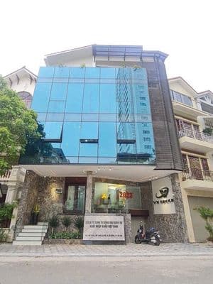 Cho thuê nhà văn phòng, 420m2, 4T, hầm xe, Quang Trung Hà Đông 42tr.