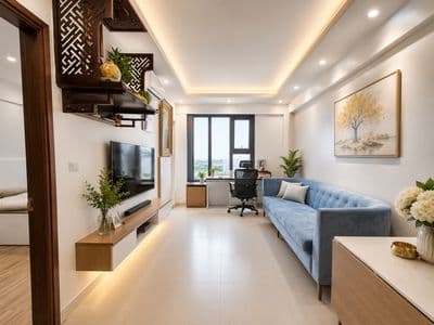 Green stars pvđ – 65m² – 2pn 2vs – view hồ, full nội thất, giá 6 tỷ