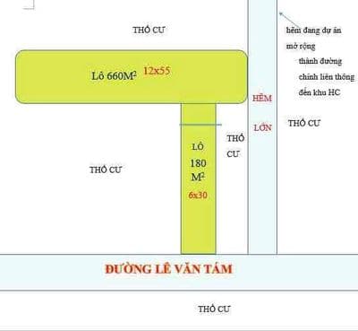 Đất ở đường lê văn tám- lagi - lâm đồng