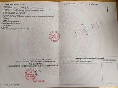 bán đất đường D4C Đại Học Thủ Dầu Một