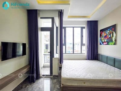 Căn hộ thoáng mát full nội thấy gần cầu Ông Lãnh, ULAW gần kế bên q1