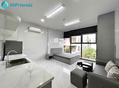 Phòng căn hộ dịch vụ view kính siêu thoáng chill mới xây gần tdtu,rmit