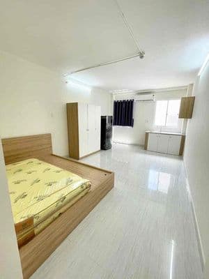 Cho thuê căn hộ Studio Cửa sổ Q4 gần ĐH Luật, ĐH Nguyễn Tất Thành