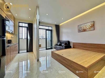 Studio ban công full nội thất ngay bigc thoại ngọc hầu