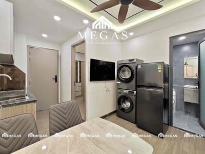 Căn hộ 2PN mới xây full nội thất có ban công ngay KDC Kim Sơn