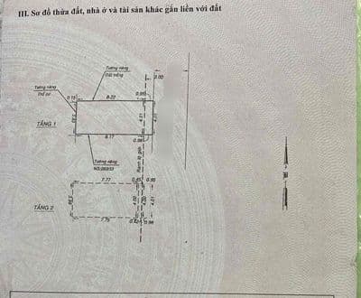 40m - hẻm 4m - 2 tầng - cống lở - ko quy hoạch - ko lỗi