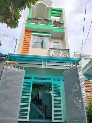 nhà 3 tầng 4pn 3wc hẻm 6m thông phù hợp ở gia đình, kd online vp cty
