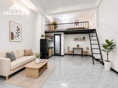 Ngay ngã tư an sương_đh huflit_ căn hộ gác cao_full nội thất_ban công