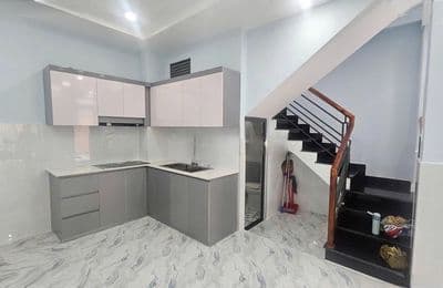 Cho thuê nhà ở nguyên căn mới - đường lê quang định 5.4x10m 2pn