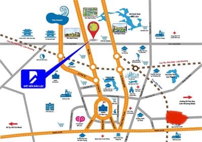 Bán gấp – cắt lỗ 1 tỷ 2 lô đất thổ cư lộc quảng bảo lâm