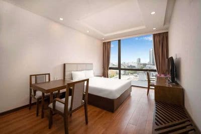 Cho thuê căn hộ 1pn đường Ngô quyền, quận sơn trà, bãi đỗ oto 300m