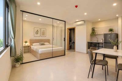 1pn full nội thất – ban công,cửa sổ trời – đỗ xuân hợp,đi q2, thu duc