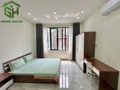 Cho thuê CHDV full nội thất ngay Q5 - Phòng tách bếp giá 12tr7/ tháng