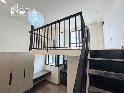 Căn hộ gác lửng full nội thất gần đại học kinh tế quận 10 gần tân bình