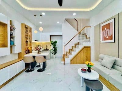 nhà 4 tầng 5x ty 334 Nguyễn Văn Nghi