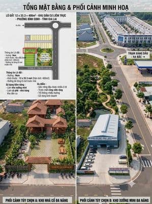 lô đất 12 x 33.3 - 400m2 xây kho mini - nhà hàng cà phê