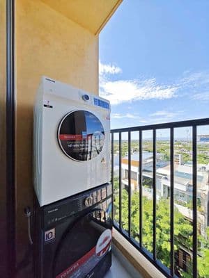 Căn hộ 1 phòng ngủ mới 100% | hòa xuân | 7 - 8 triệu
