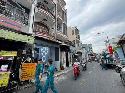 Nhà mặt tiền 3 tầng quận 6 nhỉnh 4 tỷ